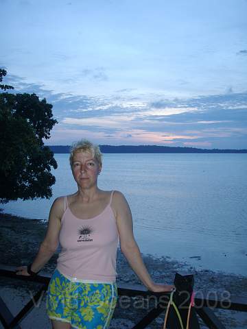 P2142261.JPG - Dawn enjoying the cooler evening...