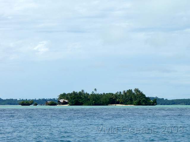 P2162268.JPG - Nabucco is safely inside the Marutua atoll, but only about 800m from the channel
