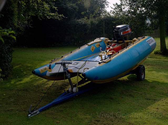 P9217925.jpg - This was the lightest boat we could find, to make it suitable for beach lauch by small groups. So popular we need to find a bigger one now!