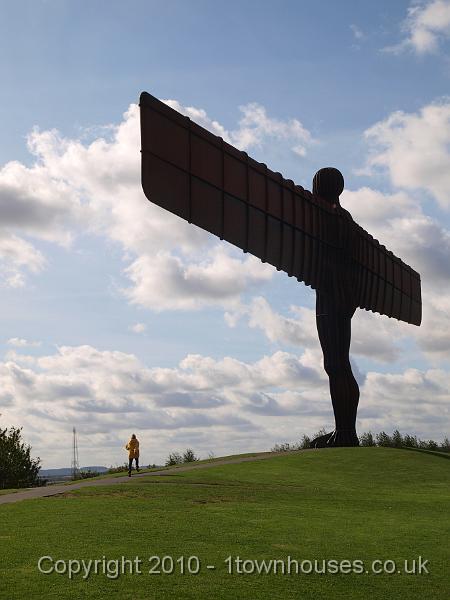 PA014983.JPG - Dawn runs off to see if the Angel is anatomically correct