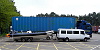 This gives you some idea of the scale of the bus and boat combination.