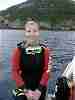 Surfaced smiles after her photographic triumph