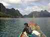 Off to the raft village